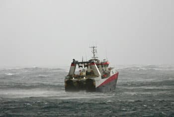 Fishermen warned of dangerous seas