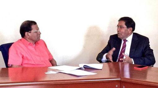Maldivian opposition delegation calls on President 