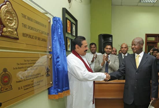 Sri Lanka opens High Commission in Uganda