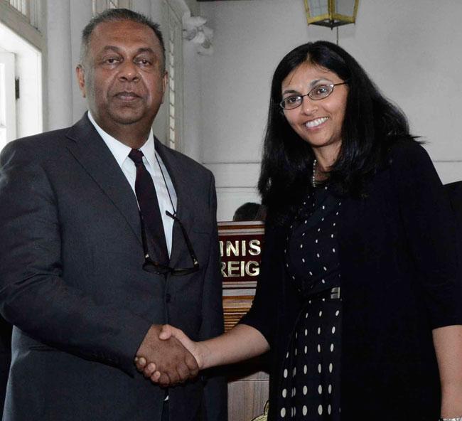 Nisha Biswal to arrive in Sri Lanka