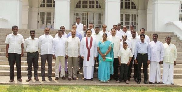 Up-Country People’s Front pledges support to President