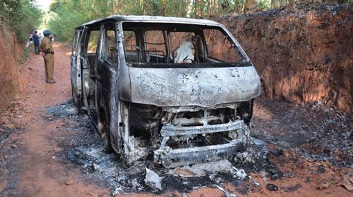 Five suspects arrested over Dankotuwa charred bodies
