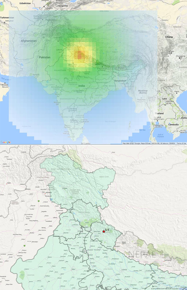 Earthquake in India’s Uttarakhand, tremors felt in Delhi