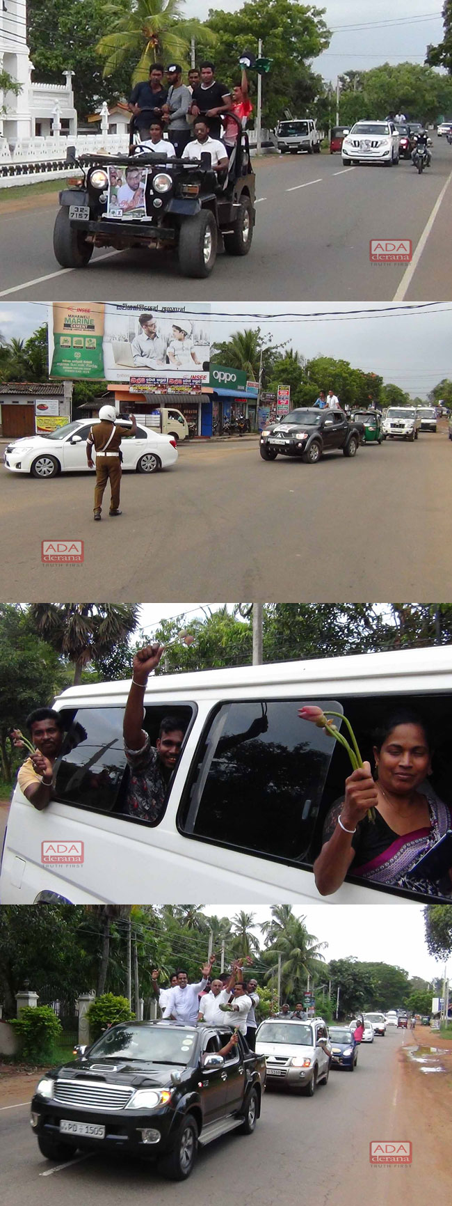 Vehicle parades run rampant despite warnings from elections commission