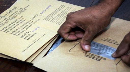 Postal voting for Local Government elections commenced today 