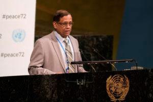 UNGA President refers to Sri Lanka’s peacebuilding efforts