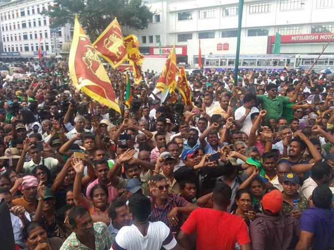 Heavy traffic due to UNP protest