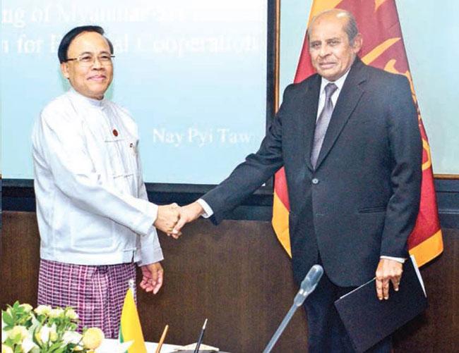Myanmar, Sri Lanka vow to deepen bilateral cooperation in various sectors
