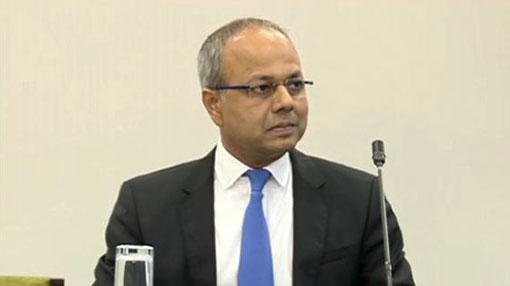 Minister Sagala Ratnayake begins testifying before PSC
