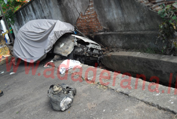 Burnt body found in Narahenpita