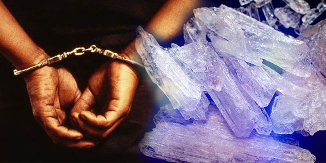 Divisional secretariat officials arrested while transporting ‘ice’