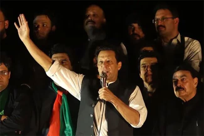 Police file terrorism charges against Pakistan’s Imran Khan