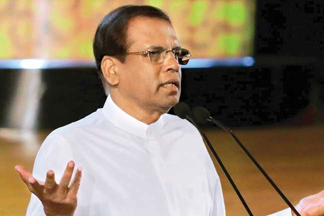 Maithripala on the ‘disease’ some SLFP members have