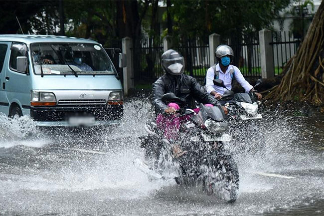Heavy showers expected in several provinces