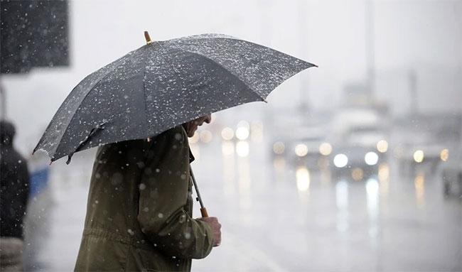 Showers expected in several provinces and districts