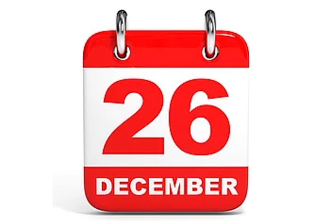 Monday declared a special govt holiday