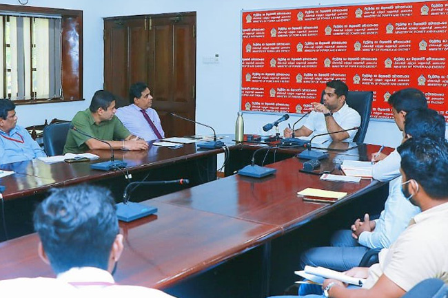 Energy Minister discusses CEB’s issues with trade unions