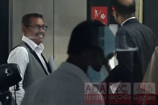 PUCSL Chairman, Power & Energy Additional Sec and CEB AGM arrive at HRCSL 
