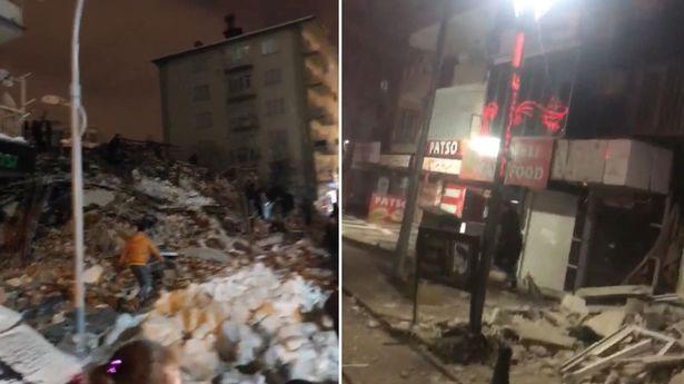 7.8 magnitude earthquake shakes central Turkey