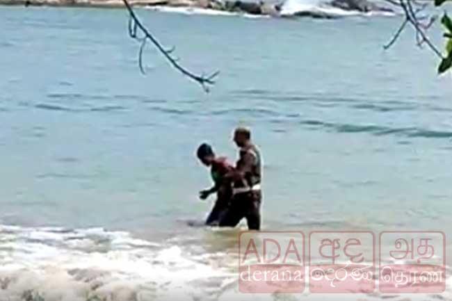 Police officer swims after fleeing suspect, arrests him at sea 