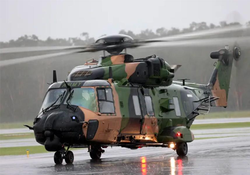 Four feared dead after Australian military helicopter crashes into Pacific