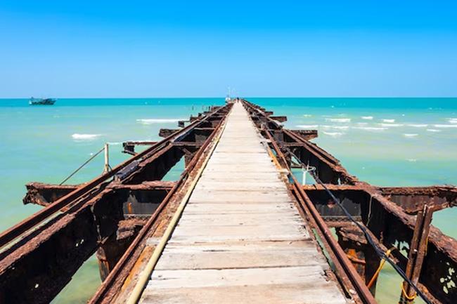 Talaimannar pier to be reconstructed in a bid to strengthen ties with India 