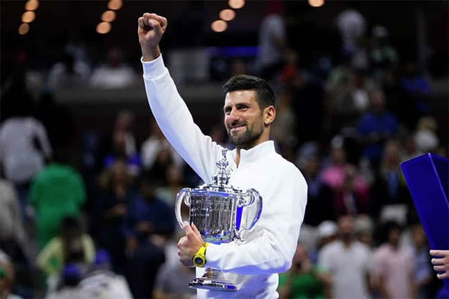 Djokovic wins US Open for record-equalling 24th grand slam title