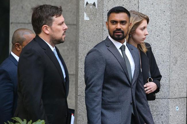 Danushka seen with ‘mystery’ woman outside court; alleged victim says she ‘feared for life’