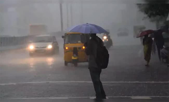 Heavy showers expected in parts of the island