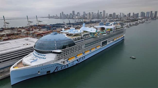 Icon of the Seas: World’s largest cruise ship sets sail
