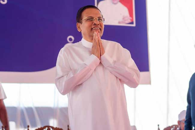 Former President Maithripala Sirisena leaves for US