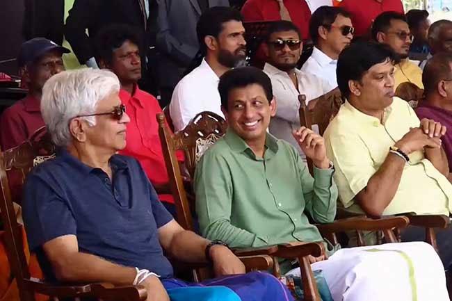 Arjuna Ranatunga joins SJB’s May Day rally
