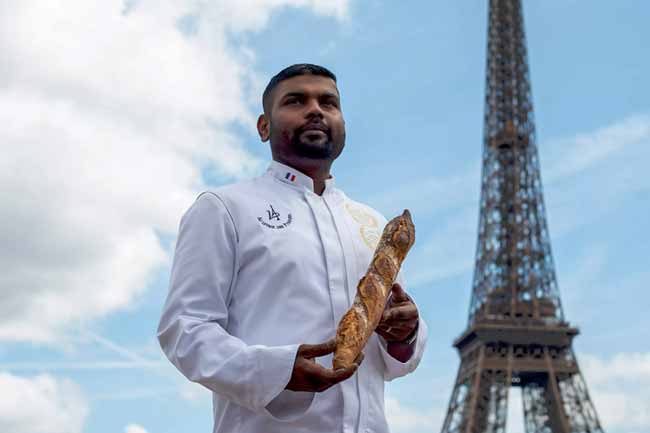 Sri Lankan-born baker Tharshan Selvarajah to carry Olympic torch in France