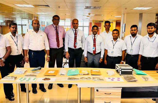 Cocaine, ‘Kush’ and ecstasy pills worth Rs. 9 mln seized at Central Mail Exchange