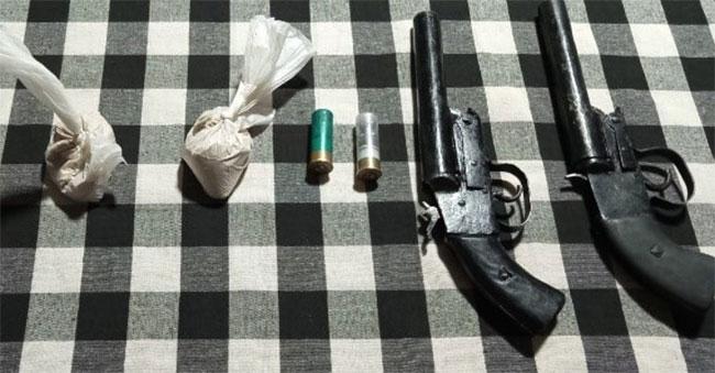 Kolonna shooting: STF arrests two murder suspects with firearms and drugs