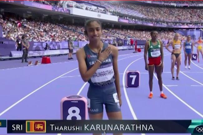 Tharushi Karunaratne’s 800m challenge ends at Paris Olympics