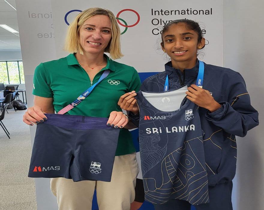 Tharushi Karunaratne’s track kit to feature in Switzerland’s Olympic Museum