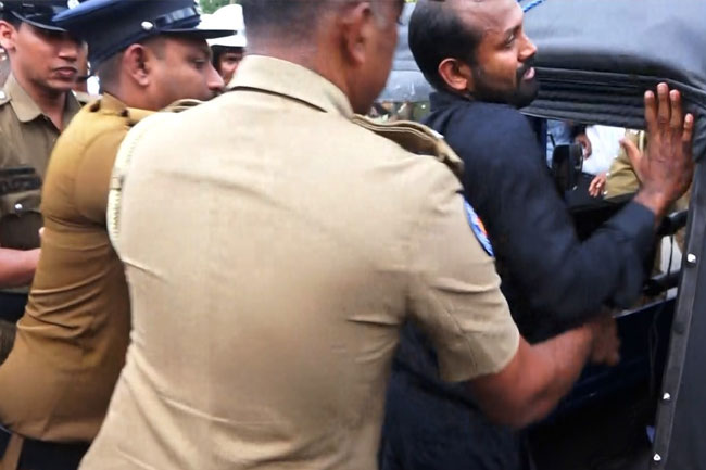 Four arrested during development officers’ protest granted bail
