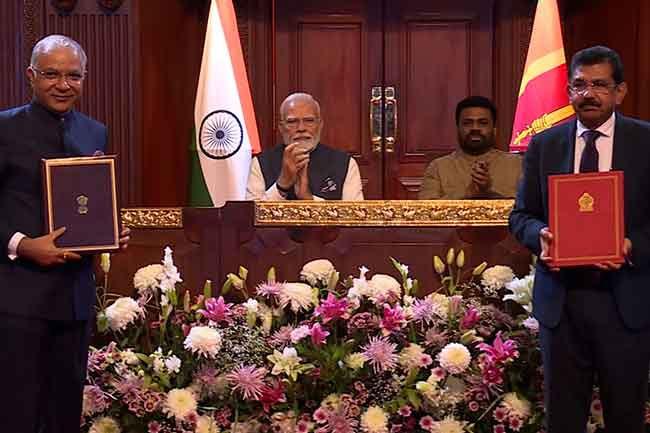 PM Modi’s visit: India and Sri Lanka sign several MoUs