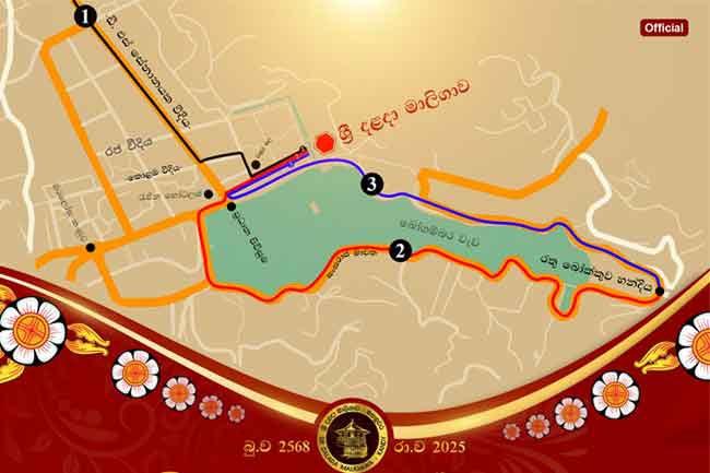 New access routes introduced for Sacred Tooth Relic exposition