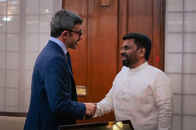 President and UAE’s Deputy Prime Minister hold talks to improve bilateral ties