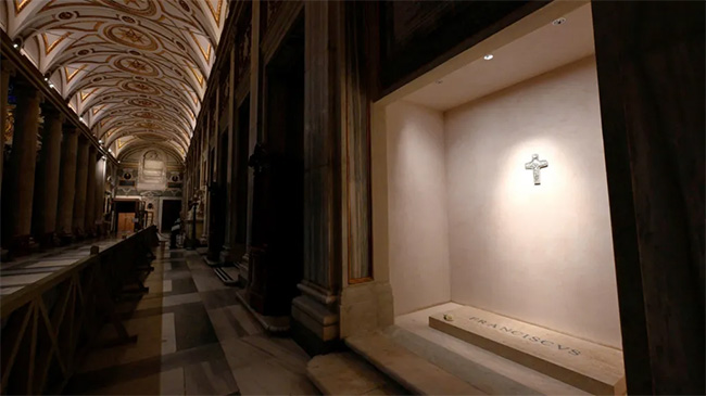Images of Pope Francis’ tomb released