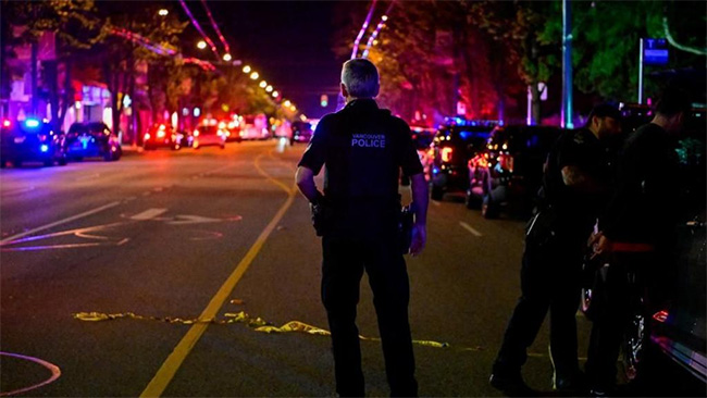 Nine killed after vehicle drives into crowd at street festival in Vancouver