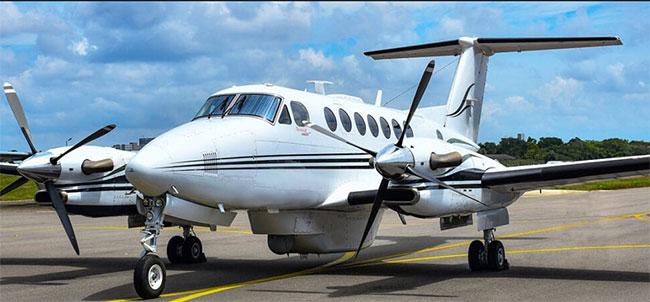 Beechcraft KA-350 aircraft deployed to locate missing fishermen in Tangalle seas