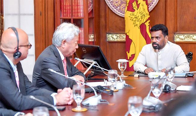 AIIB reaffirms support for Sri Lanka’s green energy and development goals