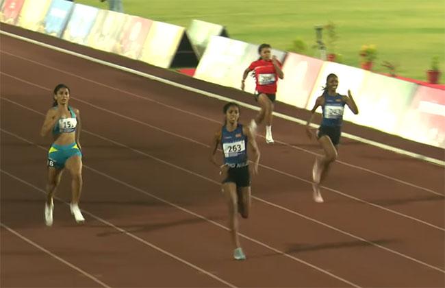 South Asian Athletics C’ships: Safiya Yamic claims third gold by winning Women’s 200m event 