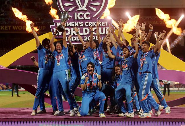 India crowned ICC Women’s Cricket World Cup champions