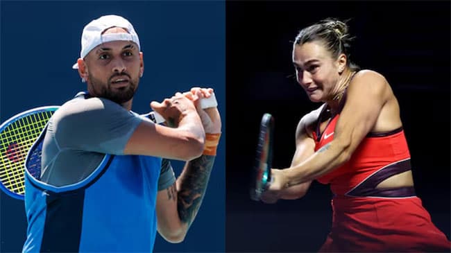 Aryna Sabalenka to face Nick Kyrgios in ‘Battle of the Sexes’ exhibition match