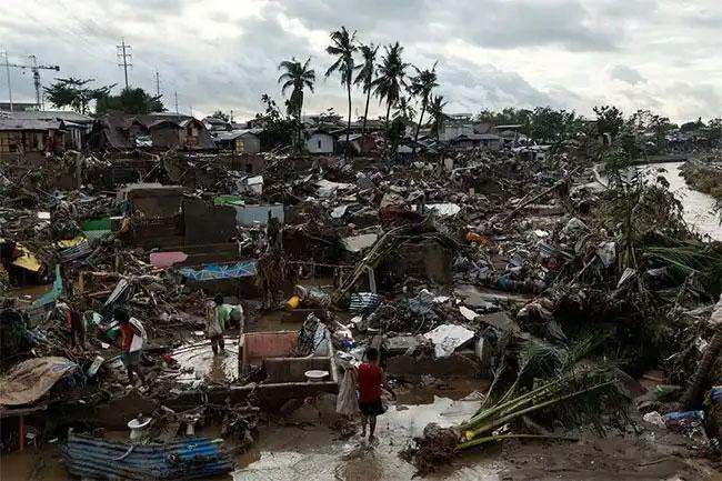 Typhoon barrels towards Cambodia after killing at least 193 in Philippines and Vietnam