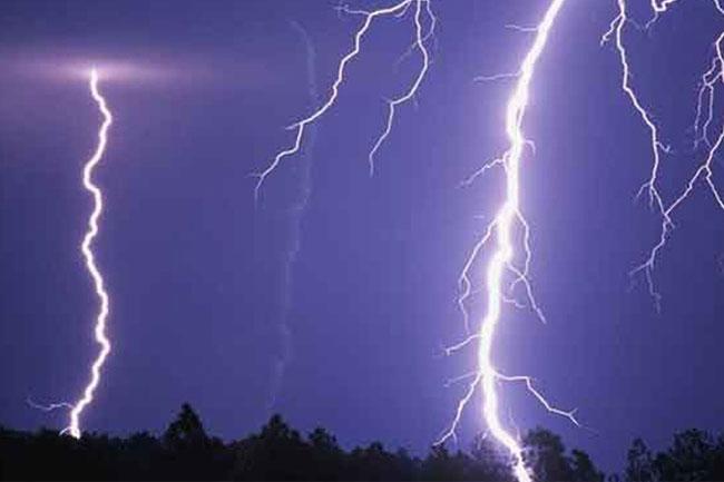 Advisory issued for severe lightning